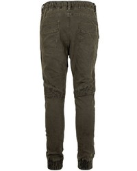 olivgrüne Jeans von Urban Surface