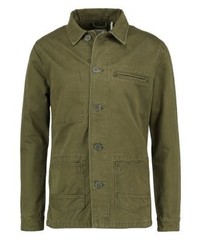 olivgrüne Jeansjacke von Shine Original