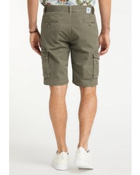 olivgrüne Jeansshorts von Pioneer Authentic Jeans