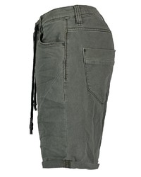 olivgrüne Jeansshorts von Sublevel