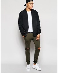 olivgrüne Jogginghose von Asos