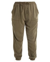 olivgrüne Karottenhose von New Look