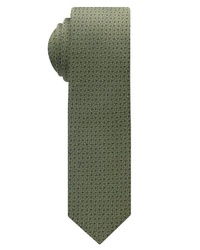 olivgrüne Krawatte von Eterna