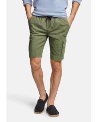olivgrüne Leinen Shorts von colours & sons