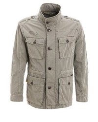 olivgrüne Militärjacke von camel active