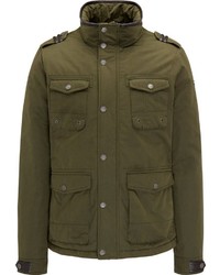 olivgrüne Militärjacke von Dreimaster