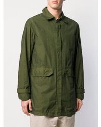 olivgrüne Militärjacke von Stone Island Shadow Project