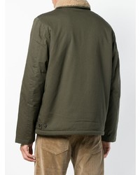 olivgrüne Militärjacke von Universal Works