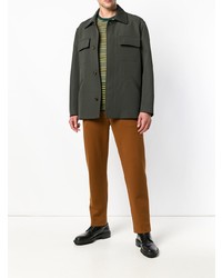 olivgrüne Militärjacke von Marni