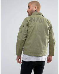 olivgrüne Militärjacke von Alpha Industries