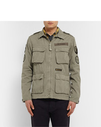 olivgrüne Militärjacke