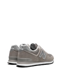 olivgrüne niedrige Sneakers von New Balance