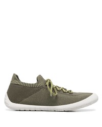 olivgrüne niedrige Sneakers von Camper