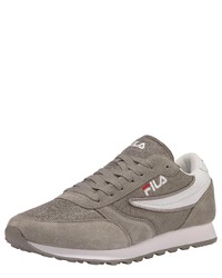 olivgrüne niedrige Sneakers von Fila