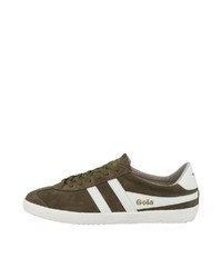 olivgrüne niedrige Sneakers von Gola