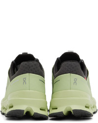 olivgrüne niedrige Sneakers von On