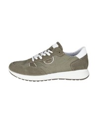 olivgrüne niedrige Sneakers von IGI&CO