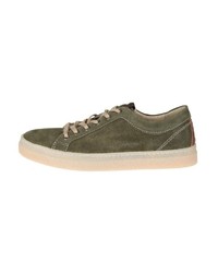 olivgrüne niedrige Sneakers von IGI&CO