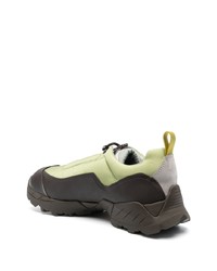 olivgrüne niedrige Sneakers von Roa