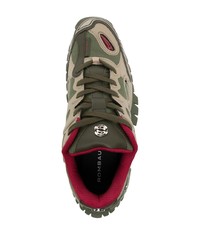 olivgrüne niedrige Sneakers von Rombaut