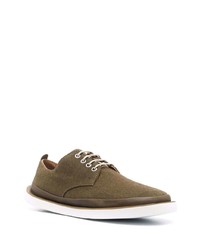 olivgrüne niedrige Sneakers von Camper