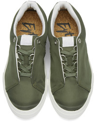 olivgrüne niedrige Sneakers von Eytys