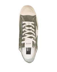 olivgrüne niedrige Sneakers von Golden Goose