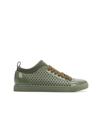 olivgrüne niedrige Sneakers von Vivienne Westwood