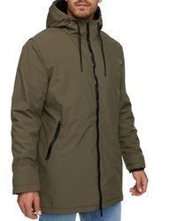 olivgrüne Regenjacke von INDICODE
