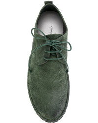 olivgrüne Schuhe aus Wildleder von Marsèll