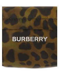 olivgrüne Segeltuch Bauchtasche von Burberry