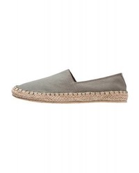 olivgrüne Segeltuch Espadrilles von YOURTURN