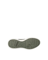 olivgrüne Segeltuch niedrige Sneakers von Dockers by Gerli