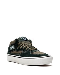 olivgrüne Segeltuch niedrige Sneakers von Vans