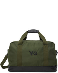 olivgrüne Segeltuch Sporttasche von Y-3
