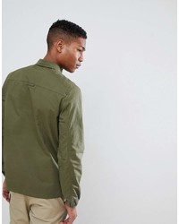 olivgrüne Shirtjacke von Penfield