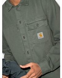 olivgrüne Shirtjacke von Carhartt WIP