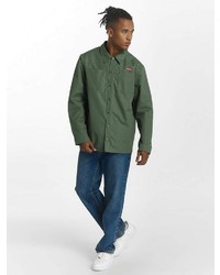 olivgrüne Shirtjacke von Ecko Unltd.