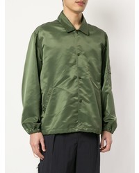 olivgrüne Shirtjacke von Yoshiokubo