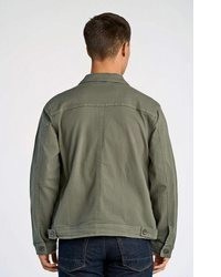 olivgrüne Shirtjacke von Lindbergh