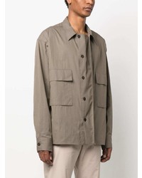 olivgrüne Shirtjacke von Studio Nicholson