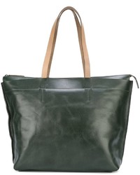 olivgrüne Shopper Tasche aus Leder von Ally Capellino