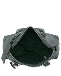 olivgrüne Shopper Tasche aus Leder von Cowboysbag