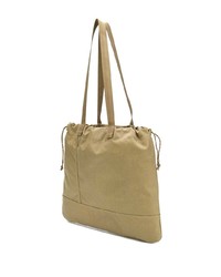 olivgrüne Shopper Tasche aus Leder von YMC