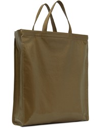 olivgrüne Shopper Tasche aus Leder von Acne Studios