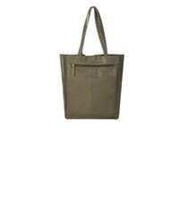 olivgrüne Shopper Tasche aus Leder von Harbour 2nd