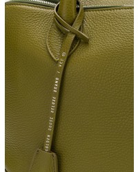 olivgrüne Shopper Tasche aus Leder von Golden Goose Deluxe Brand