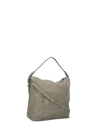 olivgrüne Shopper Tasche aus Leder von Tamaris