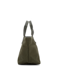 olivgrüne Shopper Tasche aus Segeltuch von N. Hoolywood