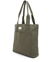 olivgrüne Shopper Tasche aus Segeltuch von Rag & Bone